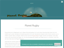 Tablet Screenshot of planetrugby.de